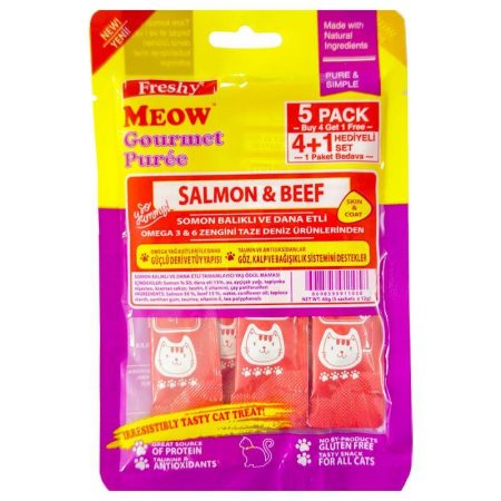 بستنی Freshy Salmon & Beef( 5 تایی )